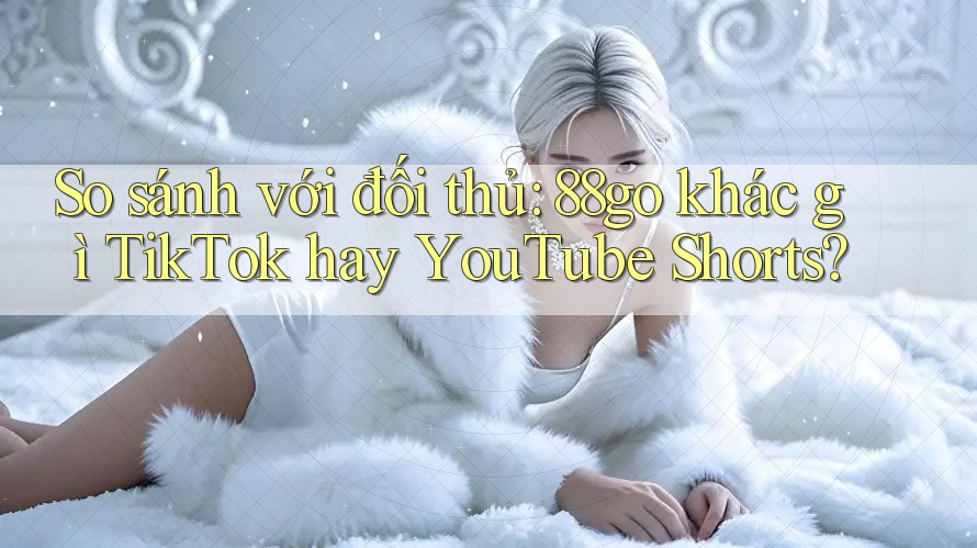 So sánh với đối thủ: 88go khác gì TikTok hay YouTube Shorts?