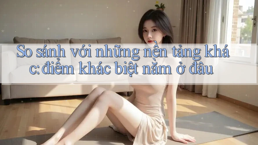 So sánh với những nền tảng khác – điểm khác biệt nằm ở đâu?