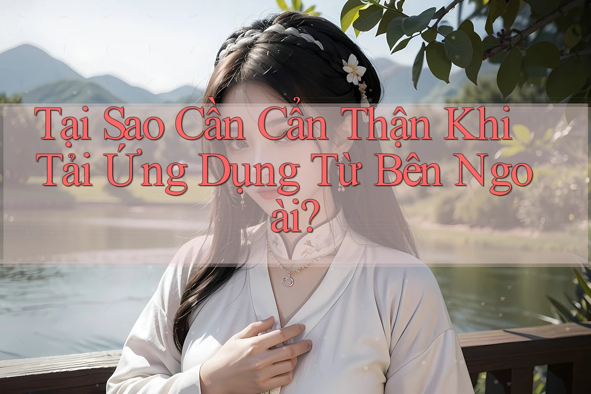Tại Sao Cần Cẩn Thận Khi Tải Ứng Dụng Từ Bên Ngoài?