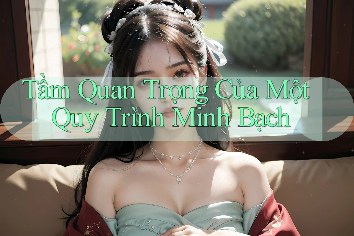 Tầm Quan Trọng Của Một Quy Trình Minh Bạch