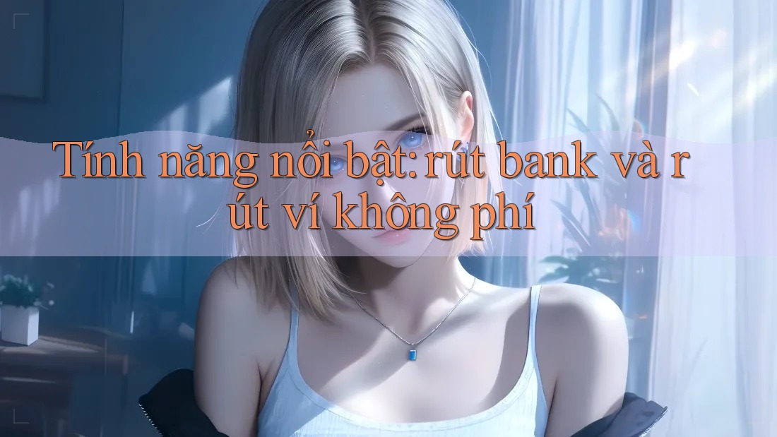Tính năng nổi bật: rút bank và rút ví không phí