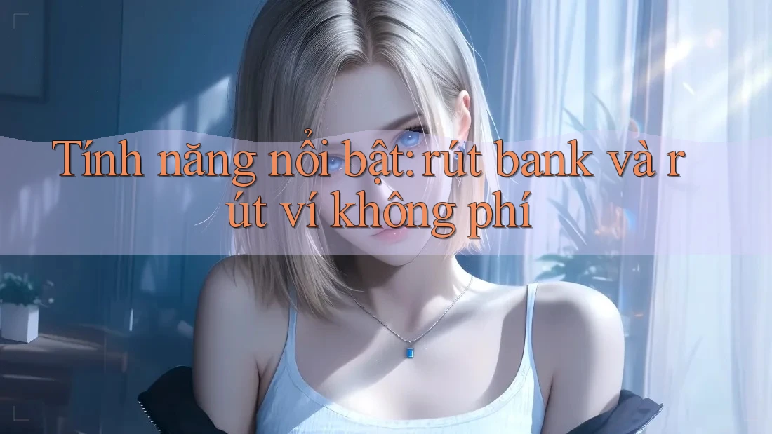 Tính năng nổi bật: rút bank và rút ví không phí