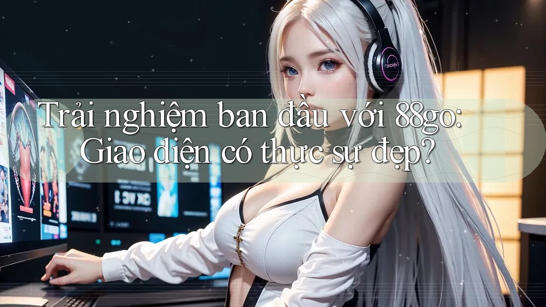 Trải nghiệm ban đầu với 88go: Giao diện có thực sự đẹp?