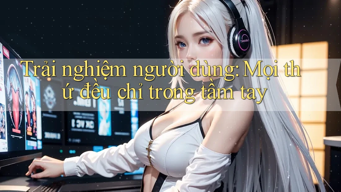 Trải nghiệm người dùng: Mọi thứ đều chỉ trong tầm tay