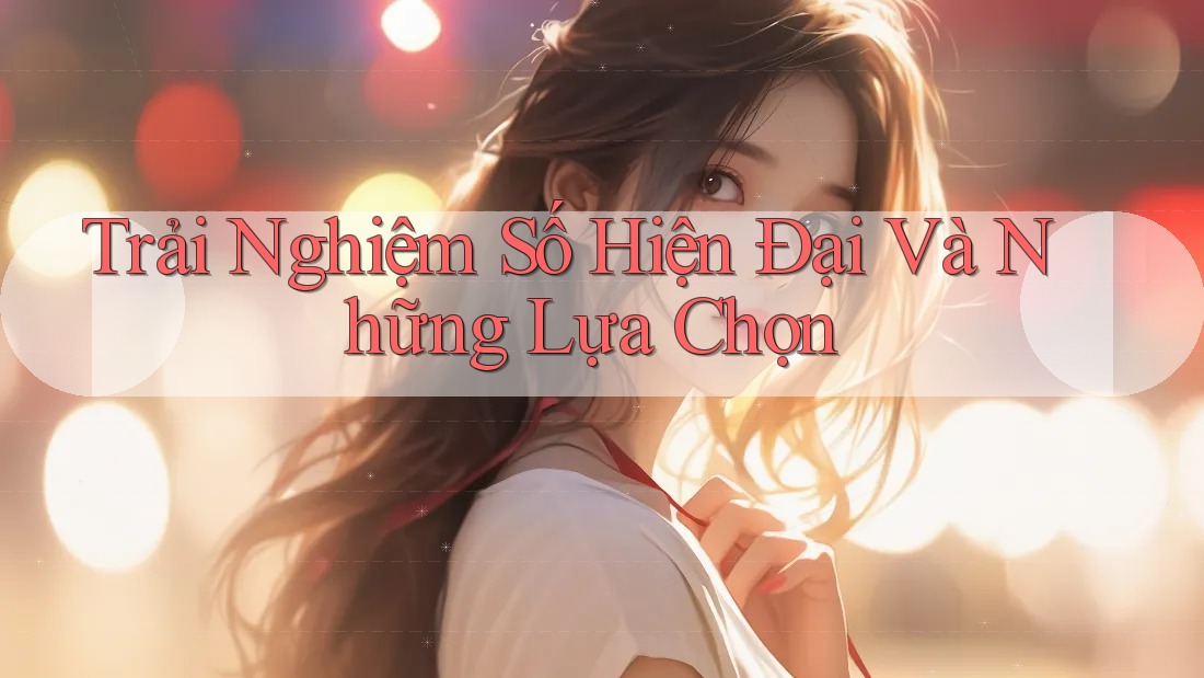 Trải Nghiệm Số Hiện Đại Và Những Lựa Chọn Trải Nghiệm Số Hiện Đại Và Những Lựa Chọn