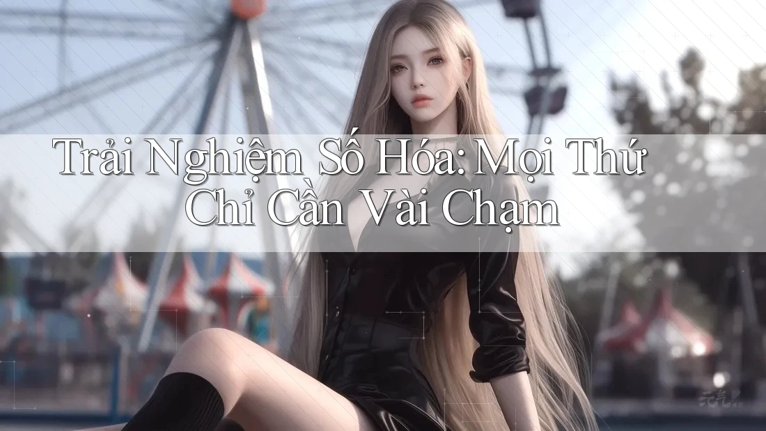 Trải Nghiệm Số Hóa: Mọi Thứ Chỉ Cần Vài Chạm