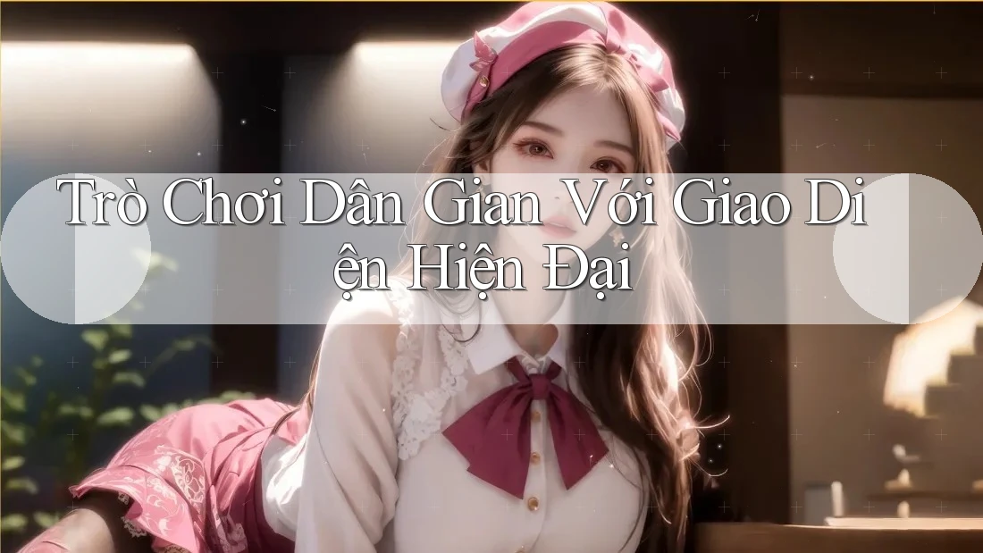 Trò Chơi Dân Gian Với Giao Diện Hiện Đại