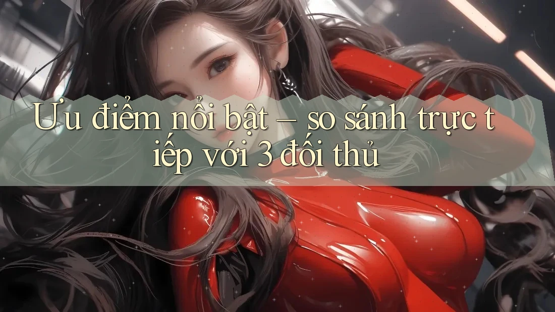 Ưu điểm nổi bật – so sánh trực tiếp với 3 đối thủ