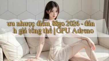 ưu nhược điểm 88go 2026   đánh giá tổng thể GPU Adreno